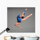 teenager doing gymnastics dance Wall Decal