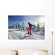 cross-country skiing Wall Decal