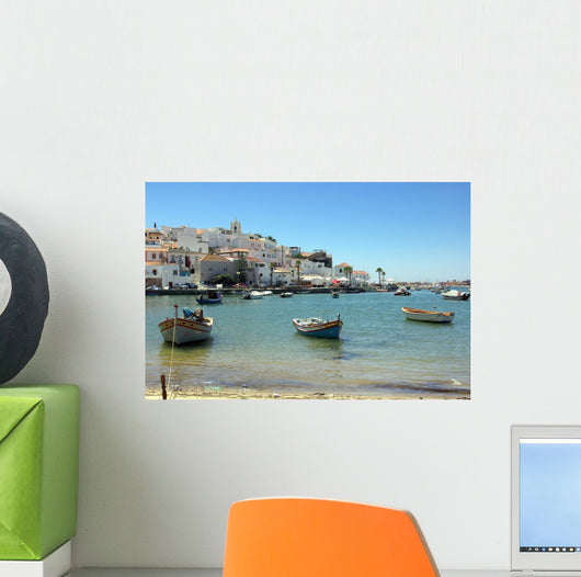 Ferragudo, Village of Algarve, Portugal. Wall Decal
