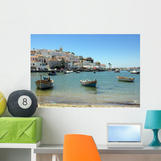Ferragudo, Village of Algarve, Portugal. Wall Decal
