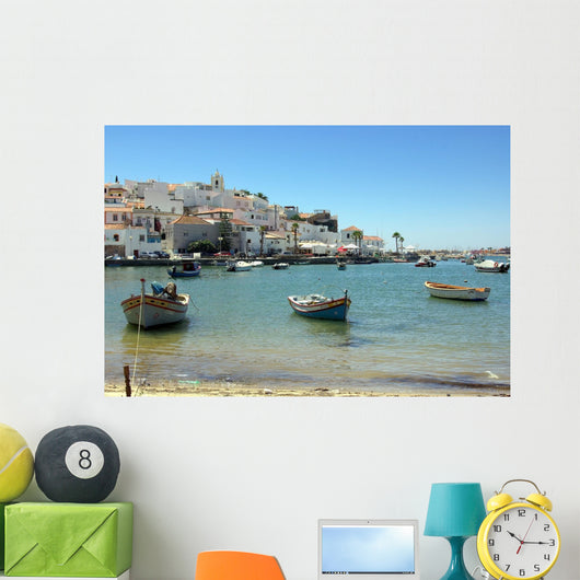 Ferragudo, Village of Algarve, Portugal. Wall Decal