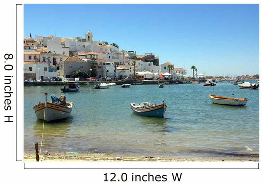Ferragudo, Village of Algarve, Portugal. Wall Decal