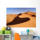 Morocco. Sand dunes of Sahara desert Wall Decal
