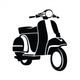 Vespa Symbol Wall Decal