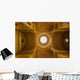 A luxury ceiling decoration in Versailles palace in Paris, Franc Wall Decal