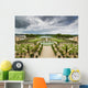 Beautiful garden in a Famous palace Versailles, France Wall Decal