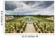 Beautiful garden in a Famous palace Versailles, France Wall Decal