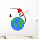 Energy and resource problems Wall Decal