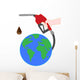 Energy and resource problems Wall Decal