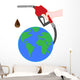 Energy and resource problems Wall Decal