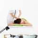 Girl on a stone therapy, hot stone massage Wall Decal