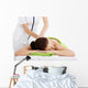Girl on a stone therapy, hot stone massage Wall Decal