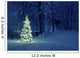 Christmas Tree in Snow Wall Decal