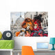 Carneval mask in Venice - Venetian Costume Wall Decal