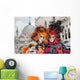 Carneval mask in Venice - Venetian Costume Wall Decal