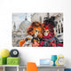 Carneval mask in Venice - Venetian Costume Wall Decal