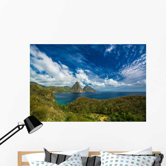 Pitons Wall Decal