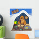 Happy Groundhog Day. Vector Illustration Wall Decal