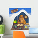 Happy Groundhog Day. Vector Illustration Wall Decal