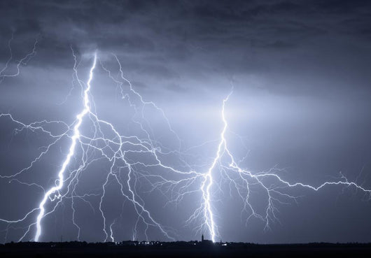 Heavy Clouds Bringing Thunder Wall Decal