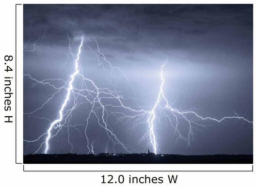Heavy Clouds Bringing Thunder Wall Decal