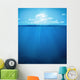 tropical underwater scene Wall Decal