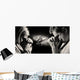 Parents pray for the health of seriously ill daughter. Wall Decal