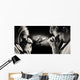 Parents pray for the health of seriously ill daughter. Wall Decal