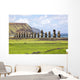 Ahu Tongariki on Easter Island Wall Decal
