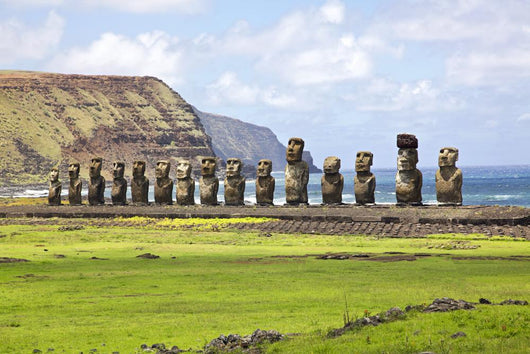 Ahu Tongariki on Easter Island Wall Decal
