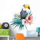tropical jungle toucan Wall Decal