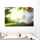 Yoga in the park Wall Decal