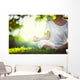 Yoga in the park Wall Decal