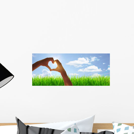 Liebe Symbol Wall Decal