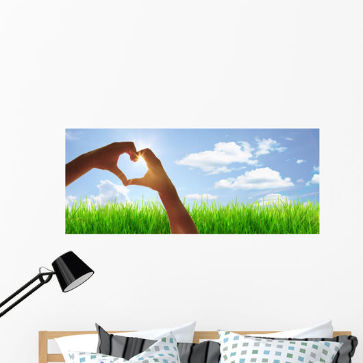 Liebe Symbol Wall Decal