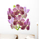 Purple Orchid White Wall Decal