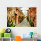 Street in Valldemossa village Wall Decal