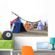 medieval military camp Wall Decal