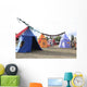 medieval military camp Wall Decal
