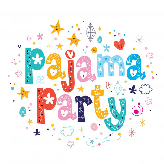 pajama party Wall Decal