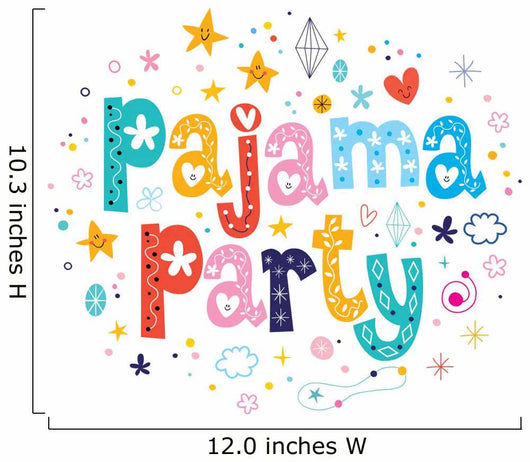 pajama party Wall Decal