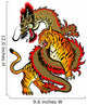 Dragon and Tiger Wall Decal
