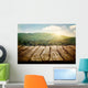Old wooden table Wall Decal