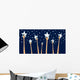 Group of hands reaching for the stars or success Wall Decal