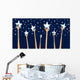 Group of hands reaching for the stars or success Wall Decal