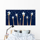 Group of hands reaching for the stars or success Wall Decal