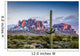 Superstition Mountains Wall Decal