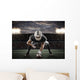 Football Player Wall Decal