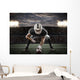 Football Player Wall Decal