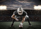 Football Player Wall Decal